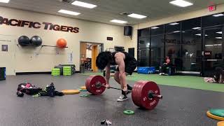 405 beltless deadlift pr [upl. by Normie]