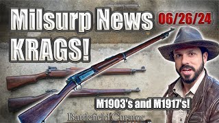 BIG News from the CMP M1903’s M1917’s and KRAG JORGENSENs [upl. by Onailime]