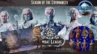 MK1 New Christmas Stage amp New Christmas Skins amp Free Skins amp Scorpion With Scar Kombat League Skin [upl. by Eelarak]