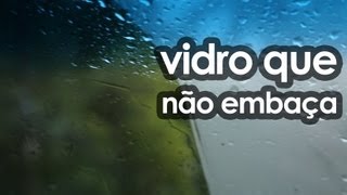 Como não deixar o vidro do carro embaçar dica doméstica [upl. by Liebman]