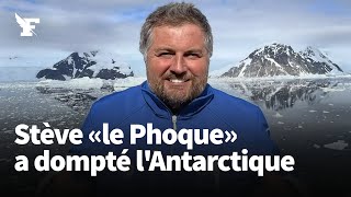 Stève Stievenart réussit à nager dans lAntarctique à 1°C [upl. by Lambard344]