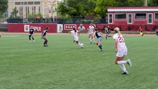 Womens Soccer Highlights vs Marian 8172018 [upl. by Morissa119]