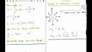 Electrostatics 27  Work Done to Move an Electric Charge [upl. by Baily]