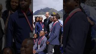 Prince William with Earthshot Young Leaders in Cape Town [upl. by Nelad]