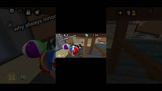 Why aiways innocent finally murderer but i didnt win mm2player roblox [upl. by Clerc317]