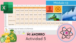 Actividad 5 Semana 3 Módulo 13  Mi Ahorro [upl. by Alva]