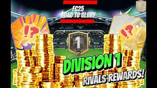 FC25 DIVISION 1 RIVALS REWARDS  fc fc25 fifa rivals [upl. by Cinamod]