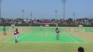 17 東インカレ ソフトテニス 大学対抗 男子 準決勝 1 1次戦 3 [upl. by Magavern]