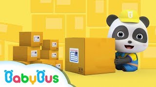 Pequeños Repartidores  Canciones Infantiles  Oficios y Profesiones Para Niños  BabyBus Español [upl. by Baelbeer958]