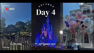 Disney World Vlog Full day at Magic Kingdom Tiana’s bayou adventure Happily ever after fireworks [upl. by Hackathorn]