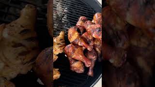 Still at it… bbq saturday sugatown chicken ribs pitbarrelcooker fyp pitmasterp [upl. by Higgins]