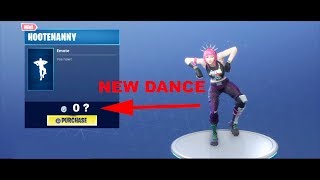 New Fortnite Dance and Emote Hootenanny [upl. by Min]