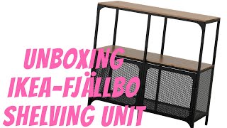 Unboxing IKEAFJÄLLBO FILE CABINET [upl. by Nylyram]