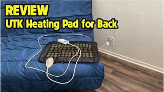 UTK Heating Pad for Back  My Review of This Heating Pad [upl. by Cary]