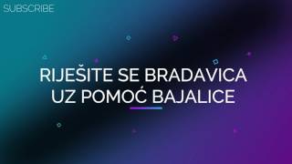 RIJEŠITE SE BRADAVICA UZ POMOĆ BAJALICE [upl. by Edette]