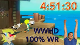 Wind Waker HD 100 Speedrun in 45130 [upl. by Avir]