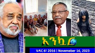 Ethiopia  አንኳር ዜና  Ankuar  Ethiopian Daily News  AAFC  Al Amoudi  Nigeria  November 16  2023 [upl. by Loutitia]