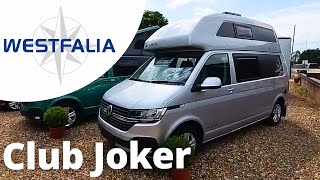 Westfalia Club Joker Camper Van Review and Full Tour [upl. by Odragde]