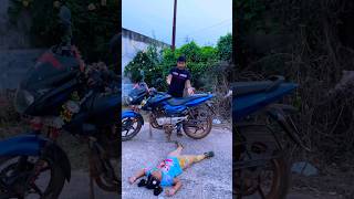 Misti Bike Se Gir Gaya 😱 mistihappylifestyle shorts viral trending shortvideo viralvideo [upl. by Elsbeth550]