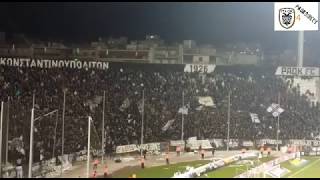 ΠΑΟΚΑΕΛ 30 1222018 PAOK FANS [upl. by Glimp253]