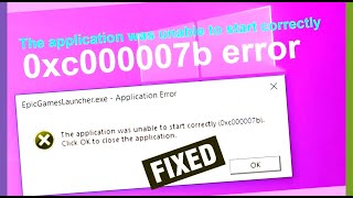 Fix Application Error 0xc00007b Windows The Ultimate Guide for Windows Users 2024 [upl. by Vitus]