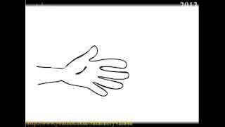 Animations that I can do with Wacom Drawing Tablet Part 1  Hand turn [upl. by Ellwood]