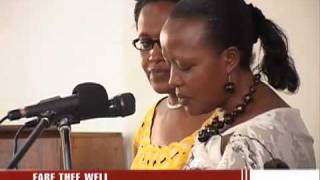 Hundreds throng Kazini funeral mass [upl. by Clemence]