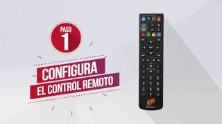 PASO 1  CONFIGURACIÓN CONTROL REMOTO EMCALI TV [upl. by Novled868]