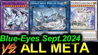 🏆 BLUEEYES 🆚 ALL META Decks September 2024👊💪 [upl. by Naenaj]