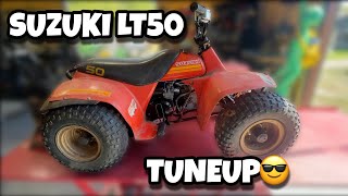 Suzuki LT50 Tuneup [upl. by Zaneta]