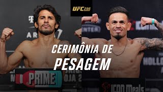 Cerimônia de Pesagem  UFC 296 Edwards x Covington [upl. by Heaps]