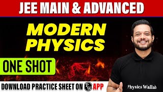 MODERN PHYSICS in 1 Shot  All Concepts Tricks amp PYQs Covered  JEE Main amp Advanced [upl. by Karub662]