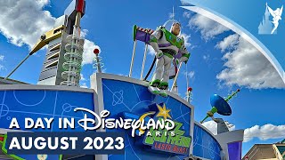 📅 A day in Disneyland Paris August 2023 [upl. by Easlehc]