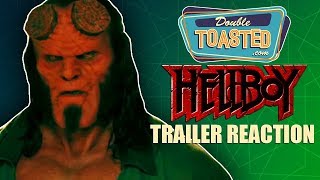 HELLBOY OFFICIAL MOVIE TRAILER 1 REACTION  Double Toasted Reviews [upl. by Leiser]