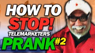 How To Stop Telemarketers Calling  quotThats My Answer NOquot Telemarketer Prank [upl. by Xam534]