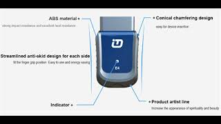 Idutex Vpecker E4 VpeckerE4 lst Look With Function Introduction [upl. by Alyakim]