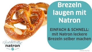 Brezeln backen mit Natron [upl. by Olshausen992]