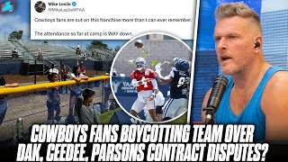 quotThere Is Low Excitement For Fans Right Nowquot Are Cowboy Fans Giving Up On Them  Pat McAfee Reacts [upl. by Howlond]