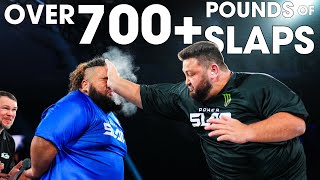 Super Heavyweights Land Massive Slaps  Power Slap 6 Danie Van Heerden vs Makini Manu  FULL MATCH [upl. by Jd]