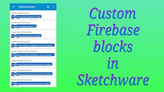 Blocks to get specific data from Firebase [upl. by Steven]