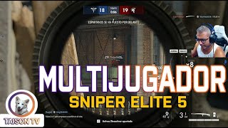 Multijugador Sniper Elite 5  Lados Opuestos  francazos por equipos [upl. by Vesta]