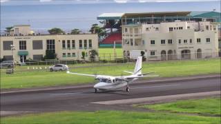 Mustique Airways Aero Commander 500B  ET Joshua [upl. by Cynarra]