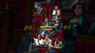 Motion de censure  lhistoire personnelle touchante dE Coquerel sur la retraite de son grandpère [upl. by Rehctaht]