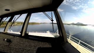 Nordlandsekspressen BodøSandnessjøen timelapse [upl. by Schilt]