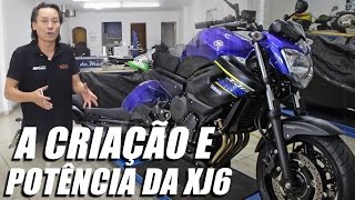 CONHECENDO A POTÊNCIA E HISTÓRIA DA XJ6  MOTOcombr [upl. by Nollek85]