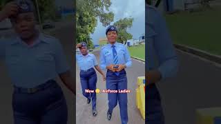 So Stunning 😍😰😰🙀 Ghana Airforce Ladies Majestically Walking 😍virlashort ghanaairforce army [upl. by Nauqit]