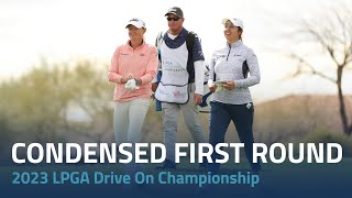 LPGA Drive On Championship at Superstition Mountain Round 1  Round Highlights [upl. by Reniar618]