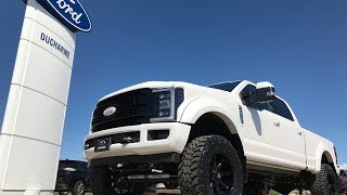 CUSTOM 2017 Superduty F350 Platinum  Ducharme Motors  Bonnyville AB [upl. by Anas]