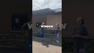 We Cleaned Their Drive Thru For Free Coffee windowcleaning [upl. by Dee181]