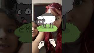 A OVELHA NÃO PODE PERCEBER 😂 gabiebi shortvideo [upl. by Gniy210]